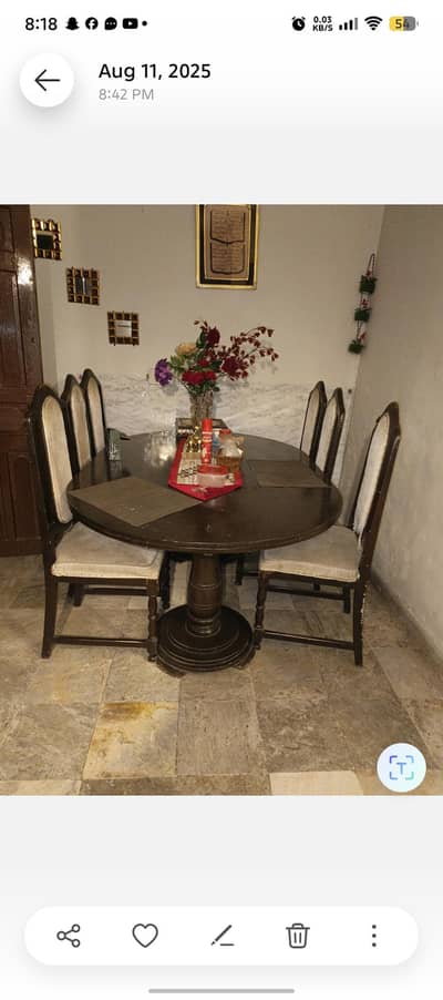 table chairs