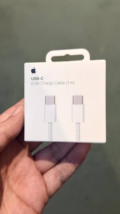 Original iPhone 60W Charging Cable. Imported from UK for Sale