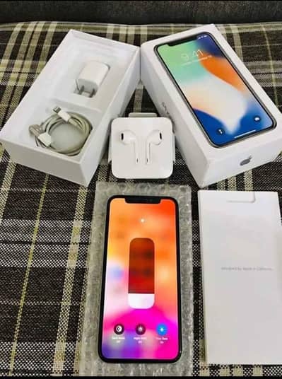 Apple iPhone X 256 GB PTA Approved original for seller me 03247714190