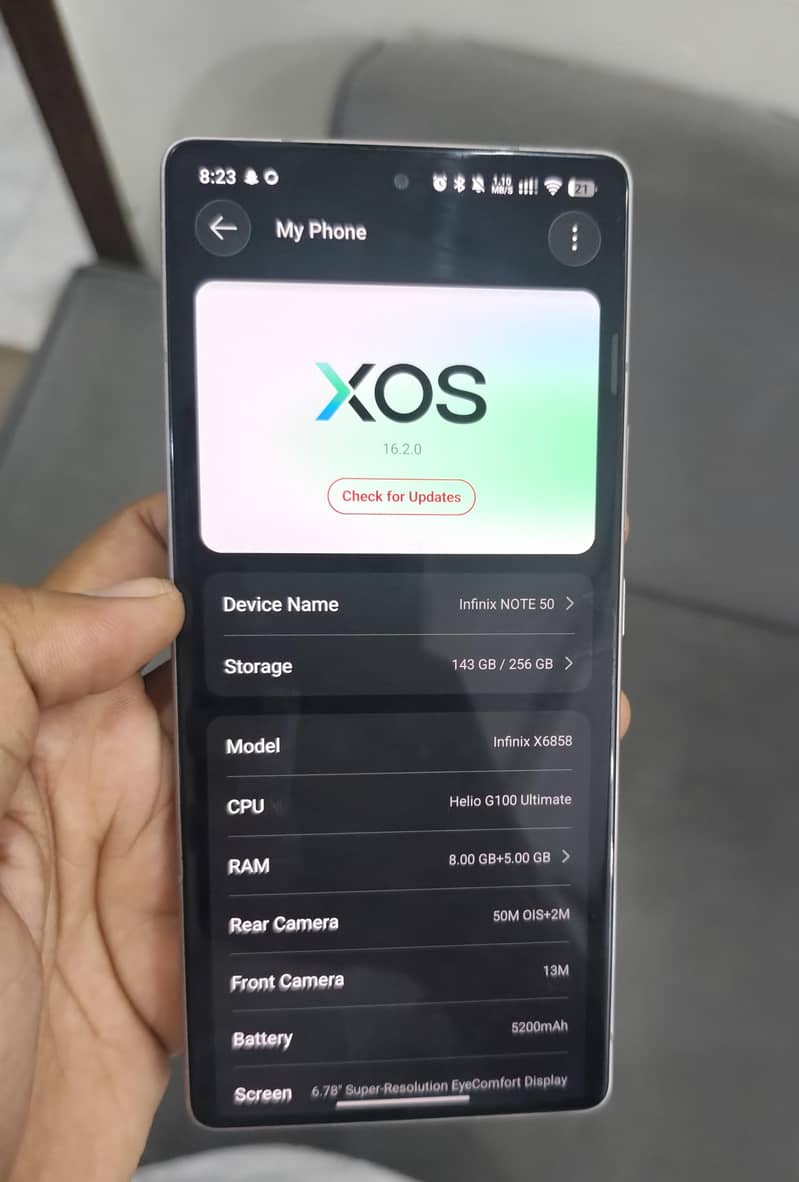 Infinix Note 50 6