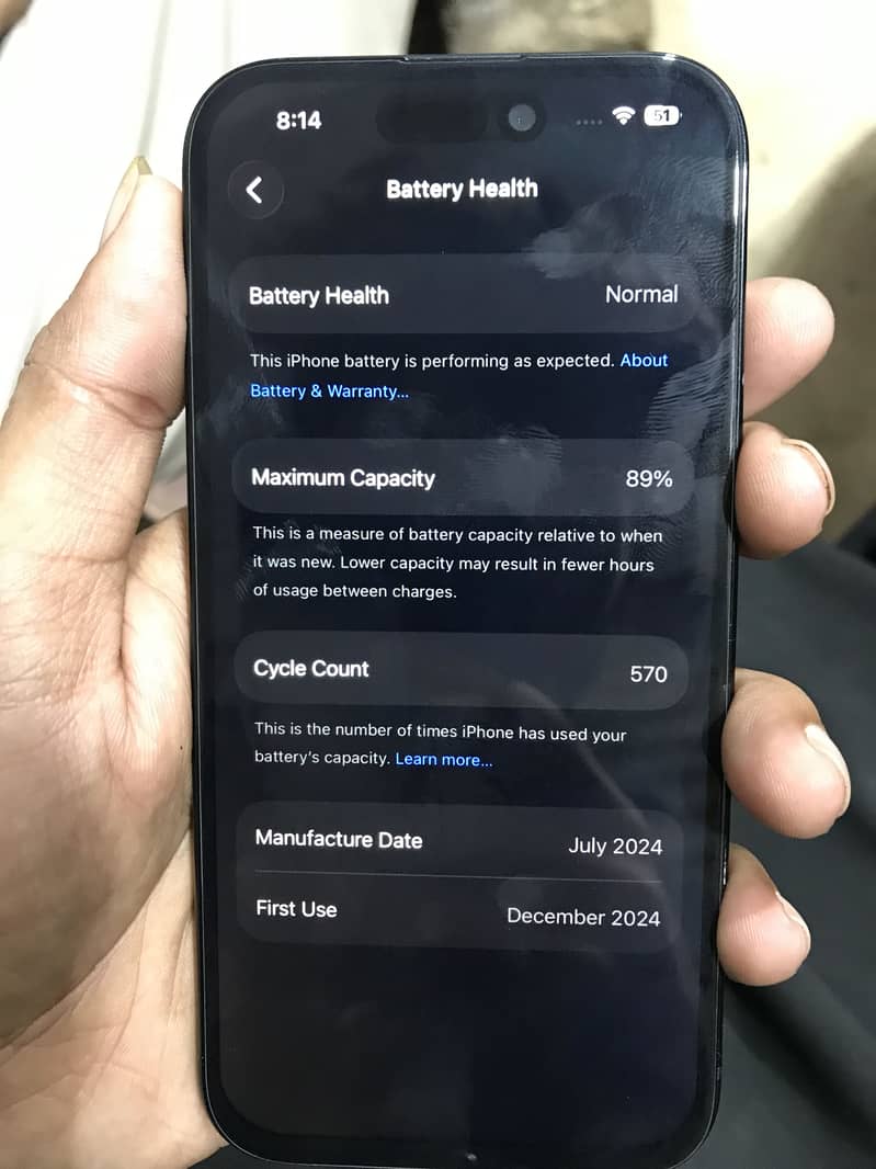 Apple iPhone 15 panel changed 6