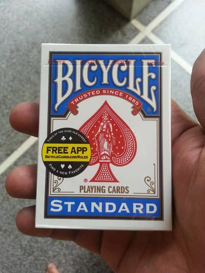 Bicycle Standard Playing Cards Red and Blue