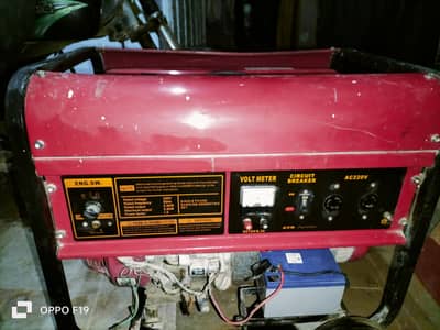 Sale generator of 5kva almost in new condition