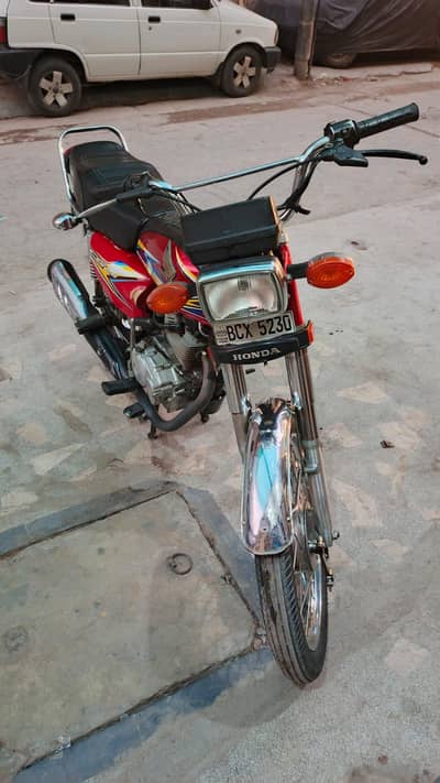 Honda 125 engine pack bike biomatric on the spot