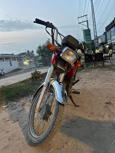 Honda CD70 modal 6 cendtion achi ha engine jeniyan ha 48 hazar