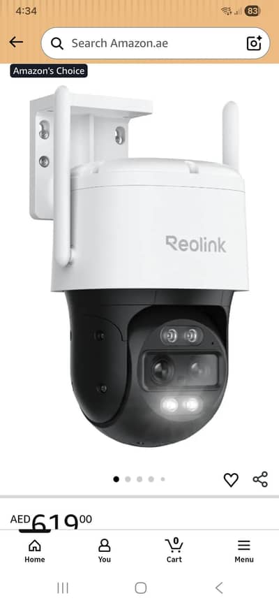 Reolink TrackMix security camera
