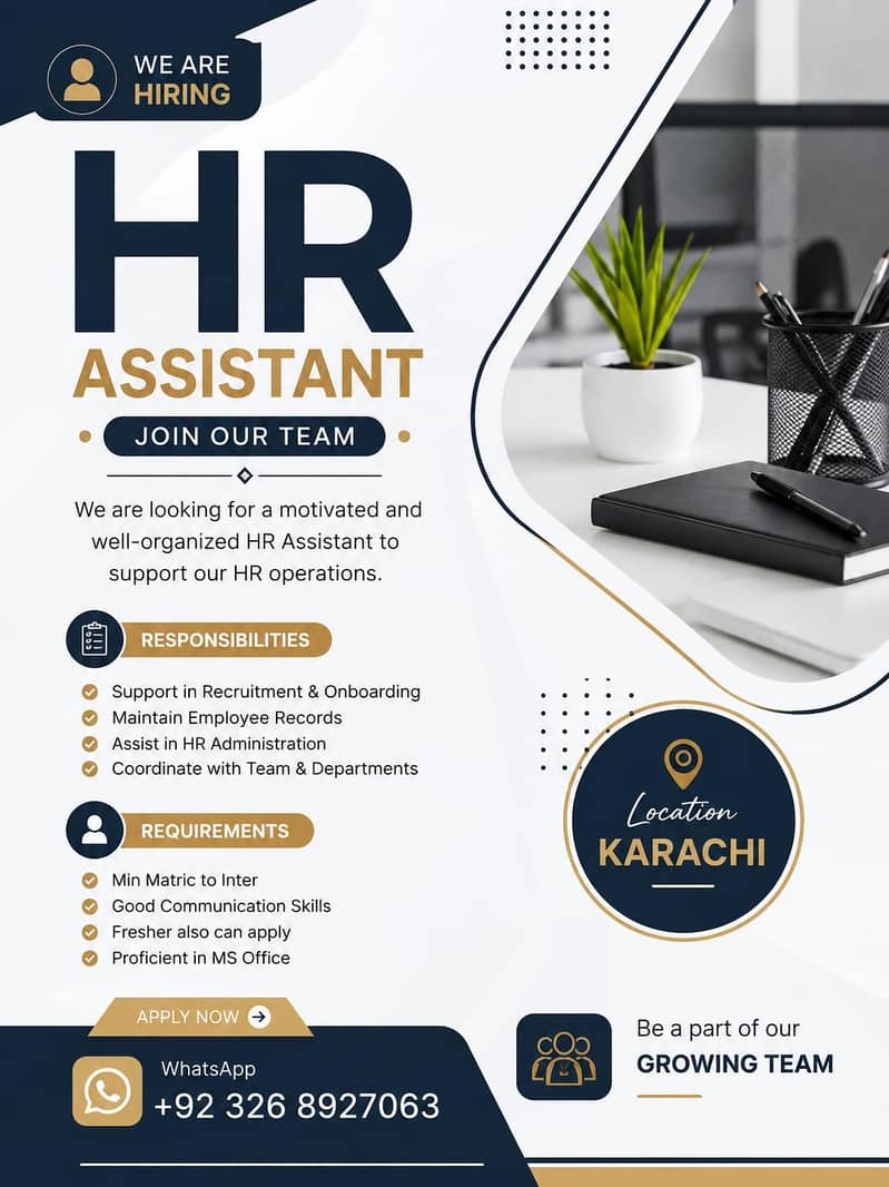 We are hiring. . . 0