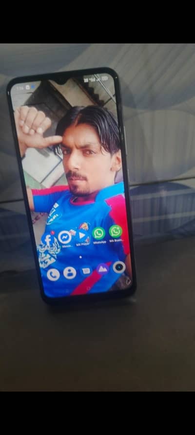 Realme C15 4Rm 64gb salad box charger