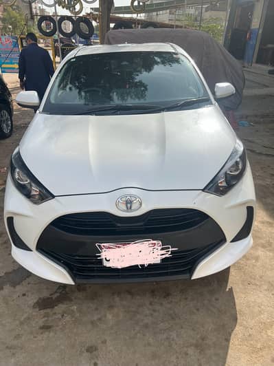 Toyota Yaris 2021 | Grade 4.5 | Pearl White