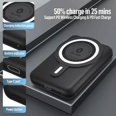 Magsafe Wireless Branded  Power bank 10000 mah