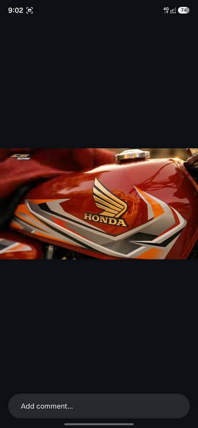 | Honda | CG 125 Red | Model 2027 | Condition 10/10 |