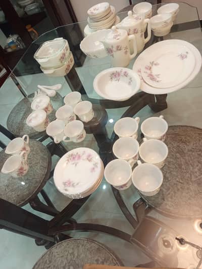 Marble Dinner Set 78 pieces
