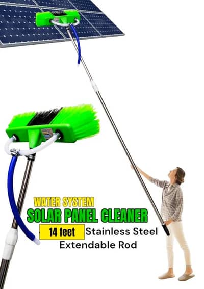 solar cleaning brush