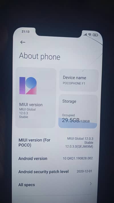 Poco f1 6 128
