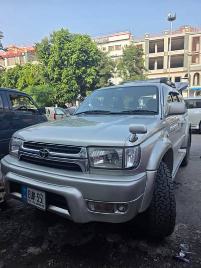 Toyota Hilux Surf SSR-G 1996 | 3.4 V6 Petrol | Sunroof | Islamabad Reg
