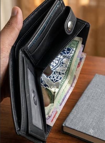 Black Original leader wallet