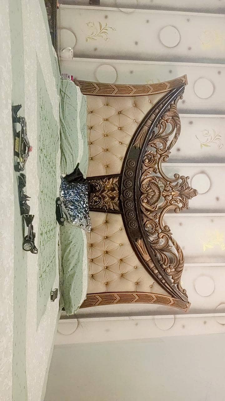 bed with two side tables 1