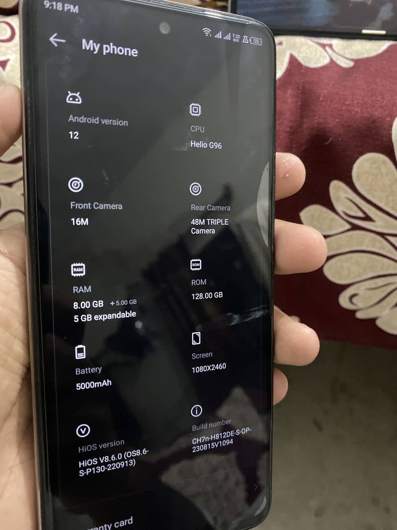 Techno camon 18 preimer 2