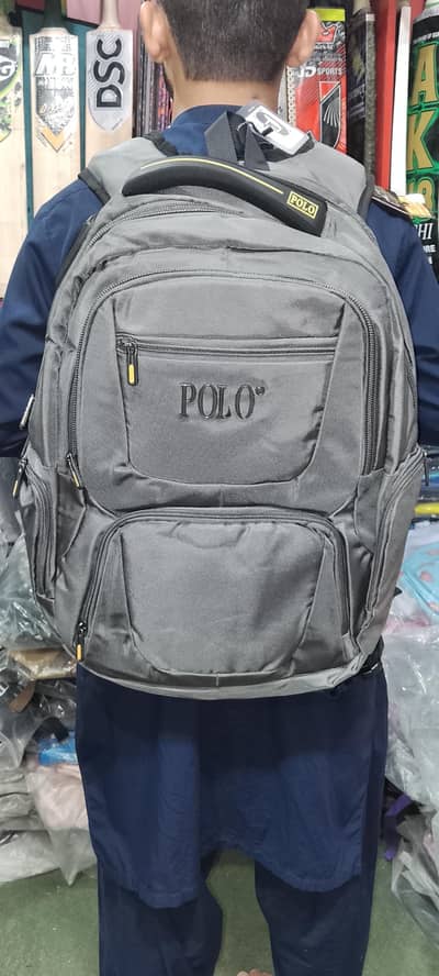 polo men's backpack premium quality large and spacious stylish design