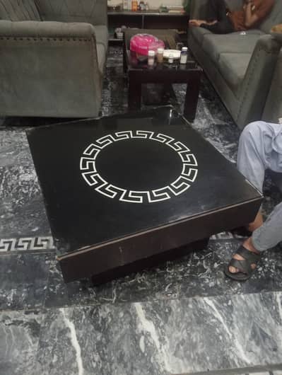 Heavy Glass Center Table
