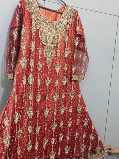 Fancy long frock _ 3 piece