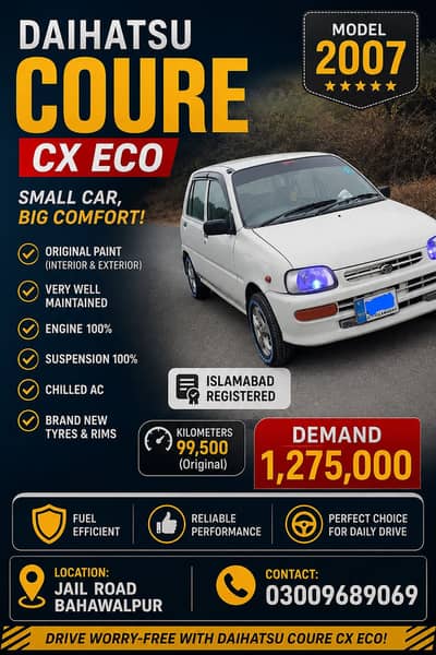 Daihatsu Coure Total Genuine 2007
