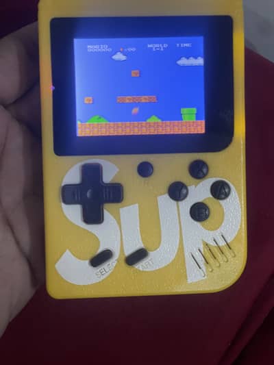 Sup game portable video game box with Mario super Mario
