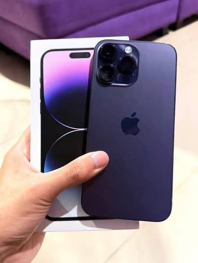 Apple iphone 14 Pro Max PTA Approved 128gb Physical+e. sim
