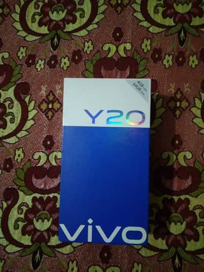 vivo Y20 offical pta completely box