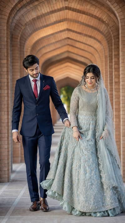 Walima bridal dress