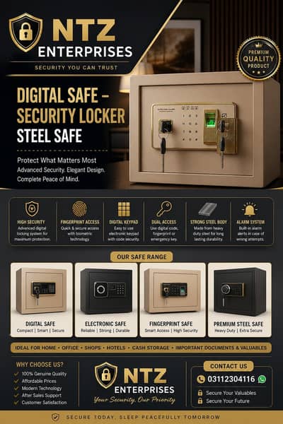 Heavy Duty Locker - Digital Locker - Cash Locker - Safe locker almari