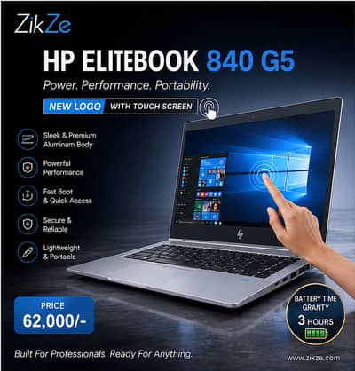 HP EliteBook 840 G5, %10 Off | 16GB RAM | 250GB SSD | Touch Screen