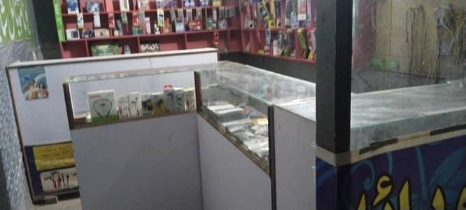 Mobile shop Counters amd racks