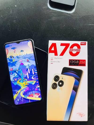Itel A70 256-GB Full Box