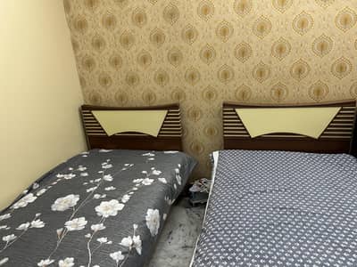 Two Single Beds for Sale – Mattresses Included
