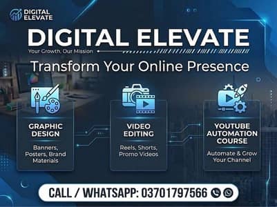 YouTube Automation + Canva/Thumbnail Designing Course | Earn From Home