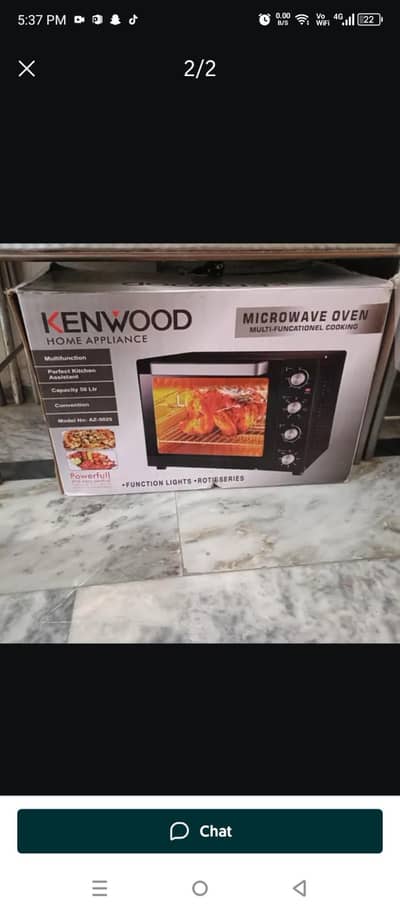 Kenwood baking oven