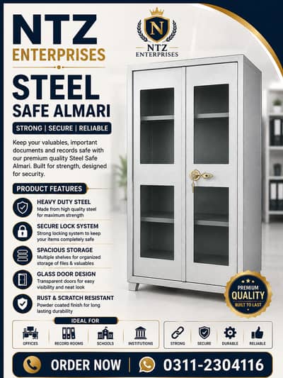 Steel Office Almirah, Almirah, Office Almari, Locker
