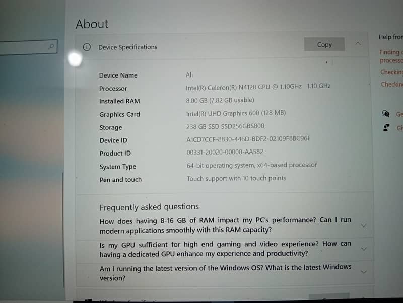 BMAX LAPTOP NOTEBOOK 4