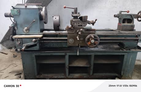 Lathe machine 6" Ft