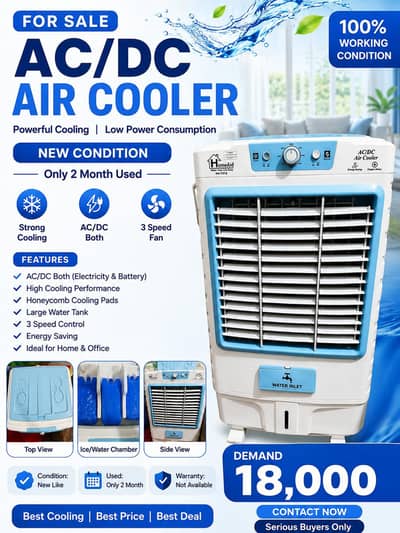 Room cooler AC/ DC