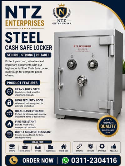 Steel Locker, Manual Locker, Cash Locker, Safe Box /Office safe locker