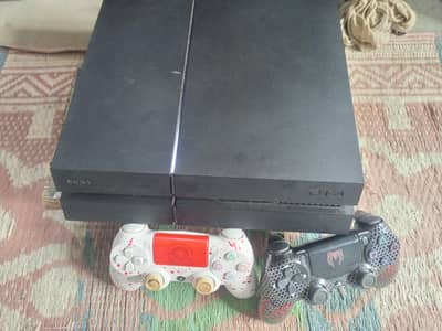 PS4 FAT 500GB JAILBREAK 11.50 BLURAY DISC WHIT GAMES