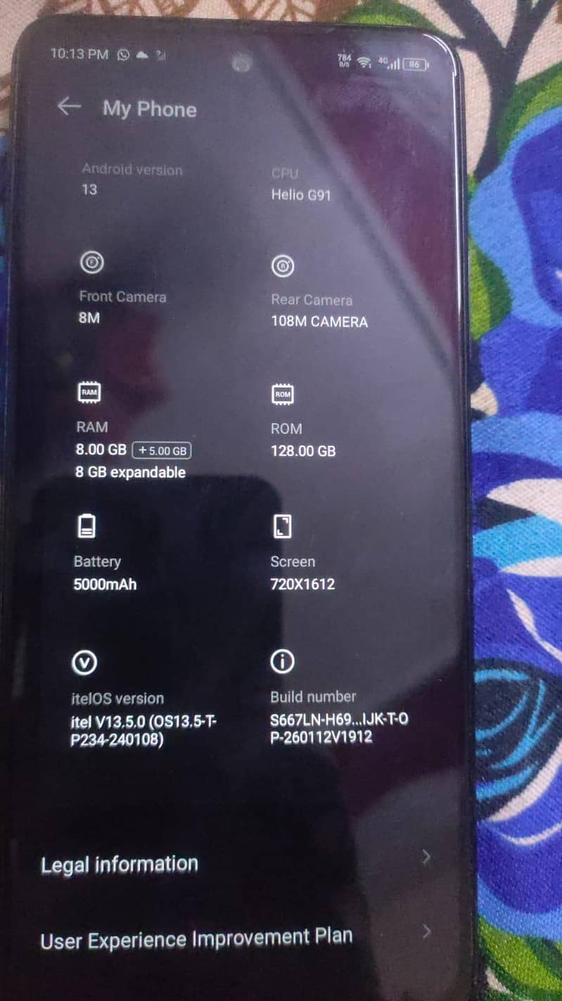 itel S24 android 3