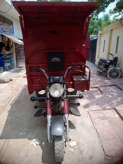 new Asia loader rickshaw good condition 100 cc