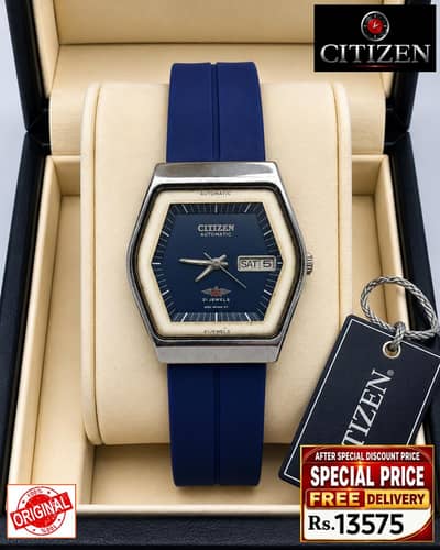 Seiko 5 Citizen Orient Automatic Pre-Owned watch Japan 03161737353