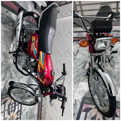 Honda 125 model 26 paka 4000 km chla ha applied for