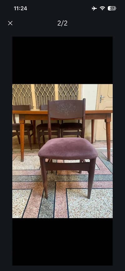 Dining with 6chair