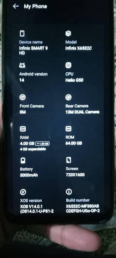 Infinix Smart 9 hd