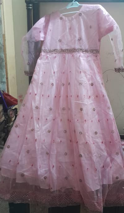Premium Net with full inner lining and sheer net sleeves